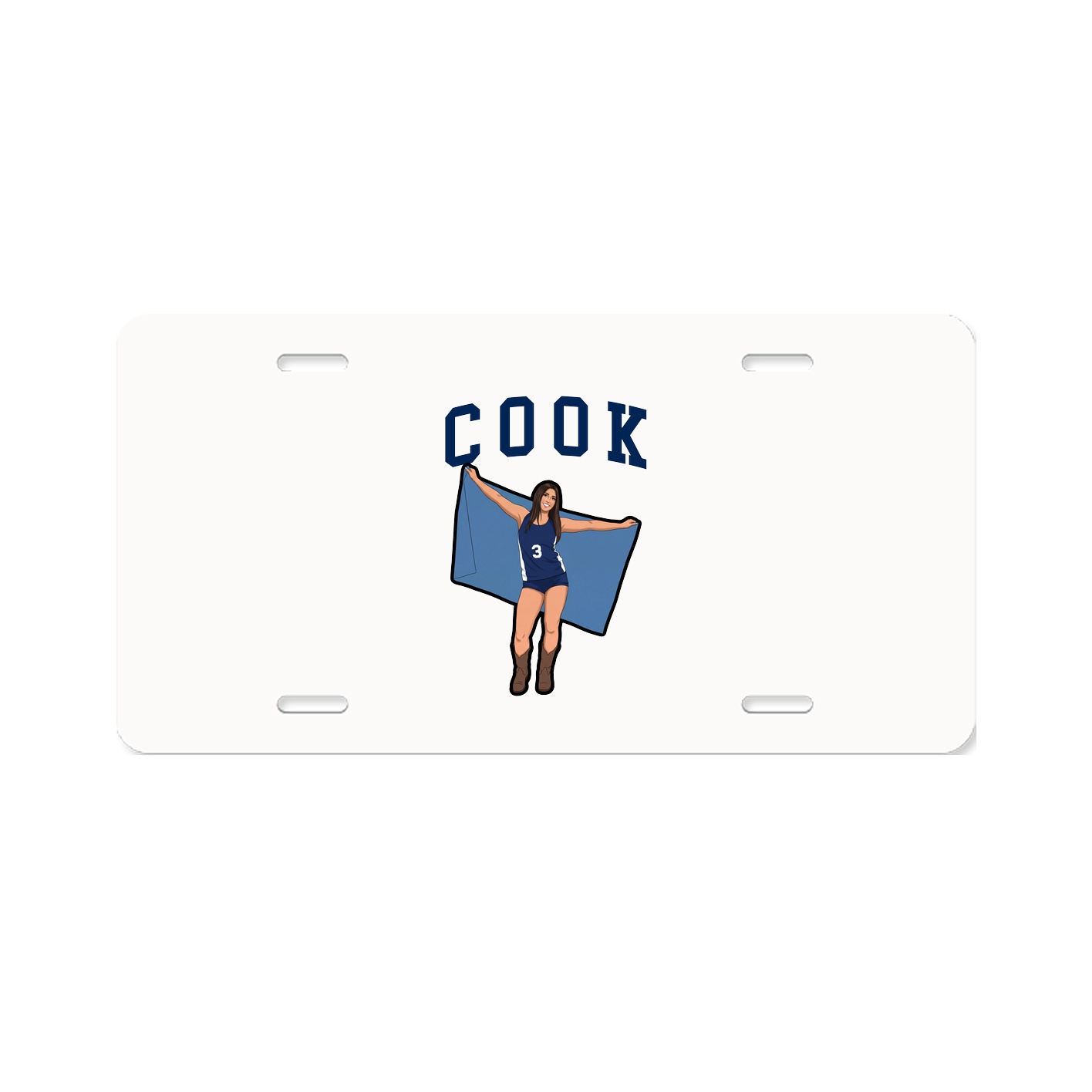 License Plate — Shirsey in Classic
