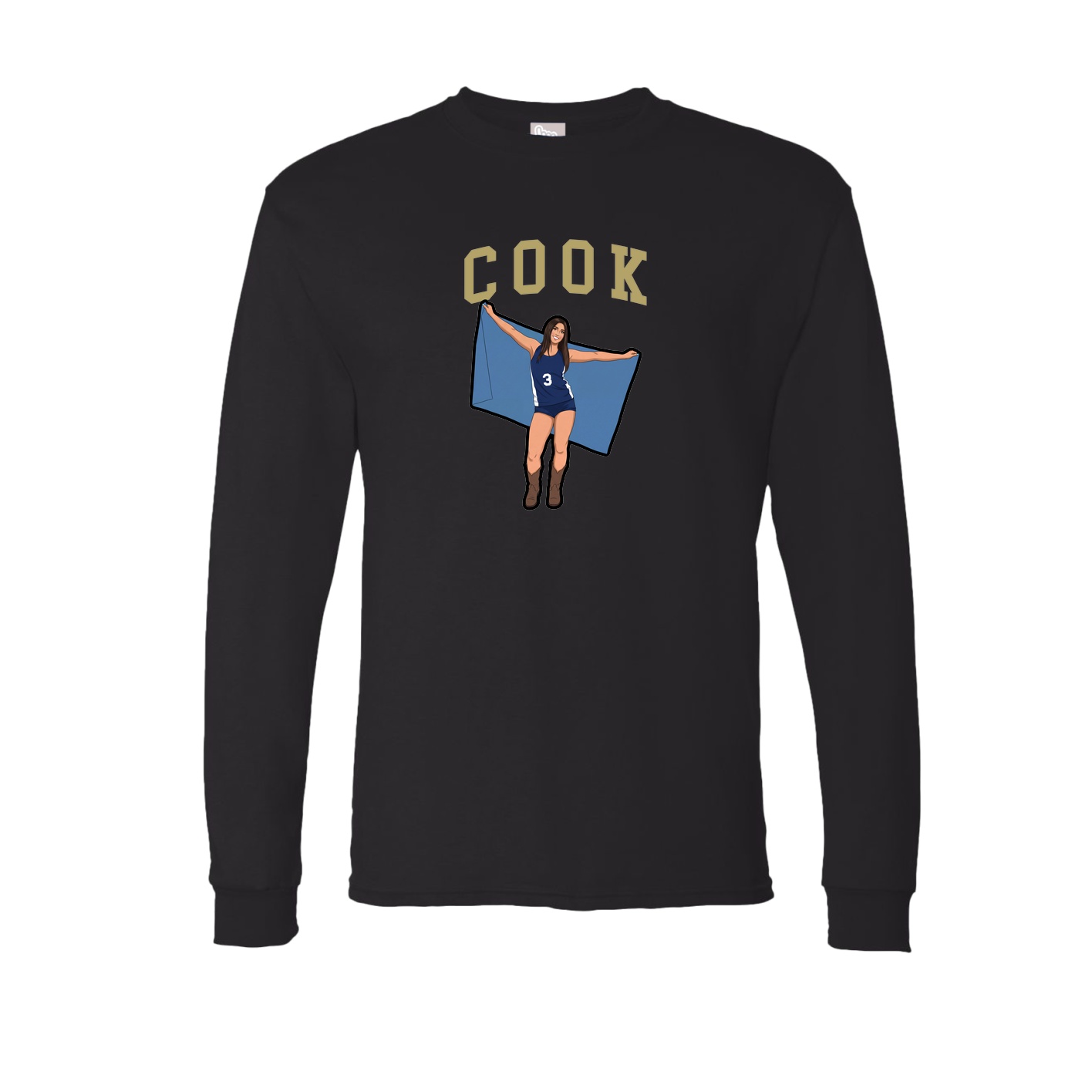 Long Sleeve Tee — Shirsey in Black