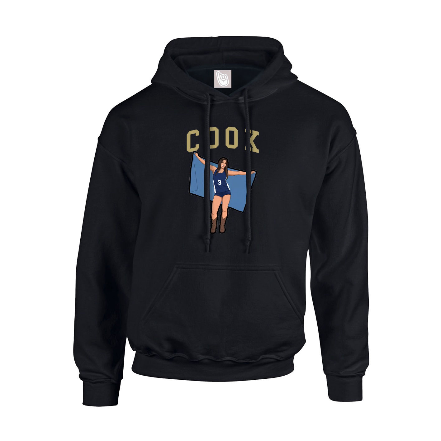Youth Hoodie — Shirsey in Black