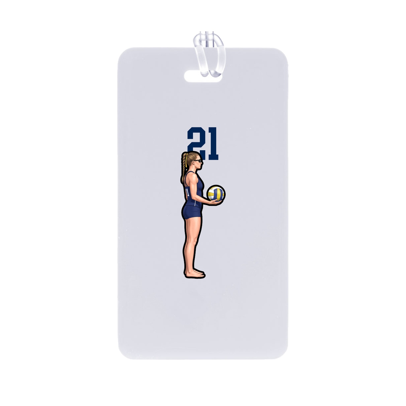 Bag Tag — Number Top in Classic