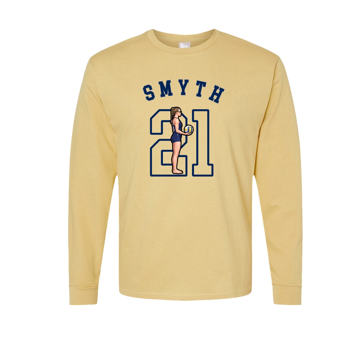 Long Sleeve Tee — Shirsey Arch in Vegas Gold