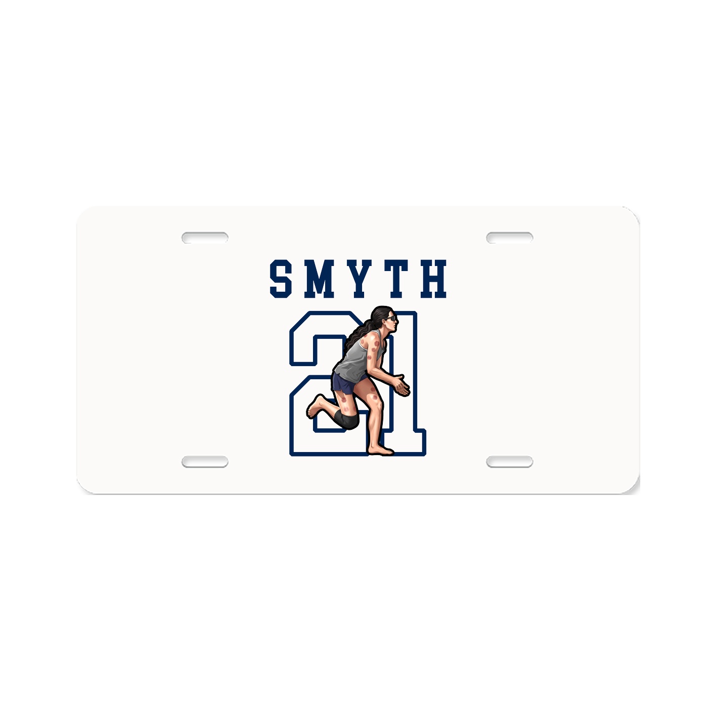 License Plate — Shirsey in Classic