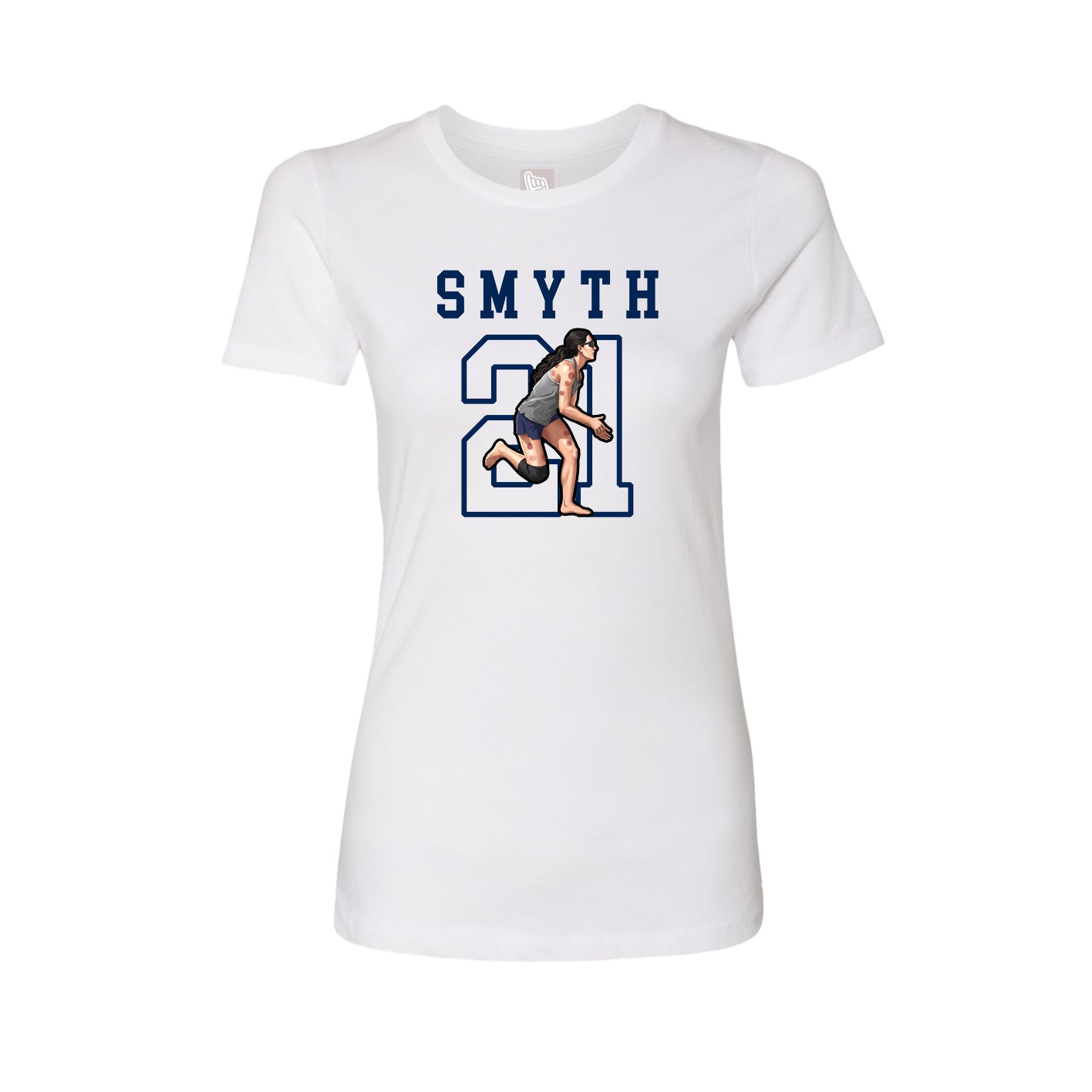 Fitted Women's Tee — Shirsey in White
