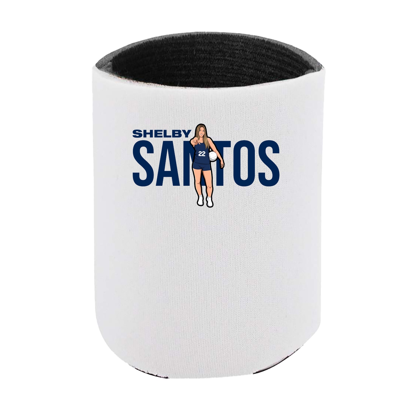 Can Holder — Player Name in White