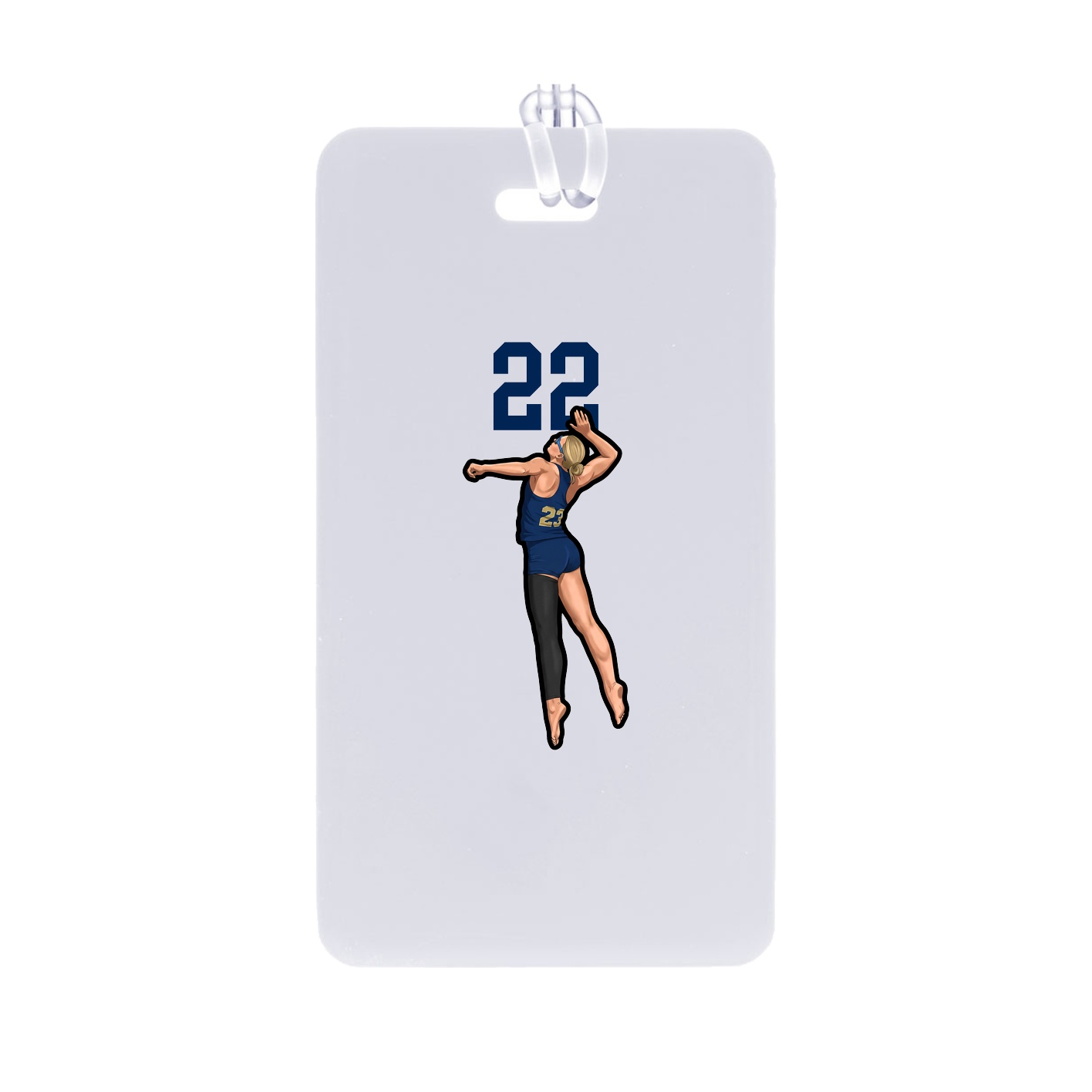 Bag Tag — Number Top in Classic