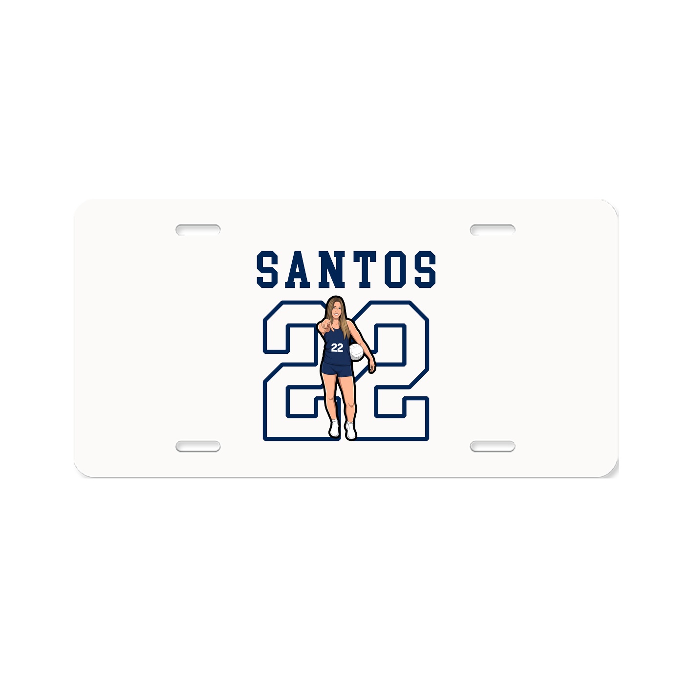 License Plate — Shirsey in Classic