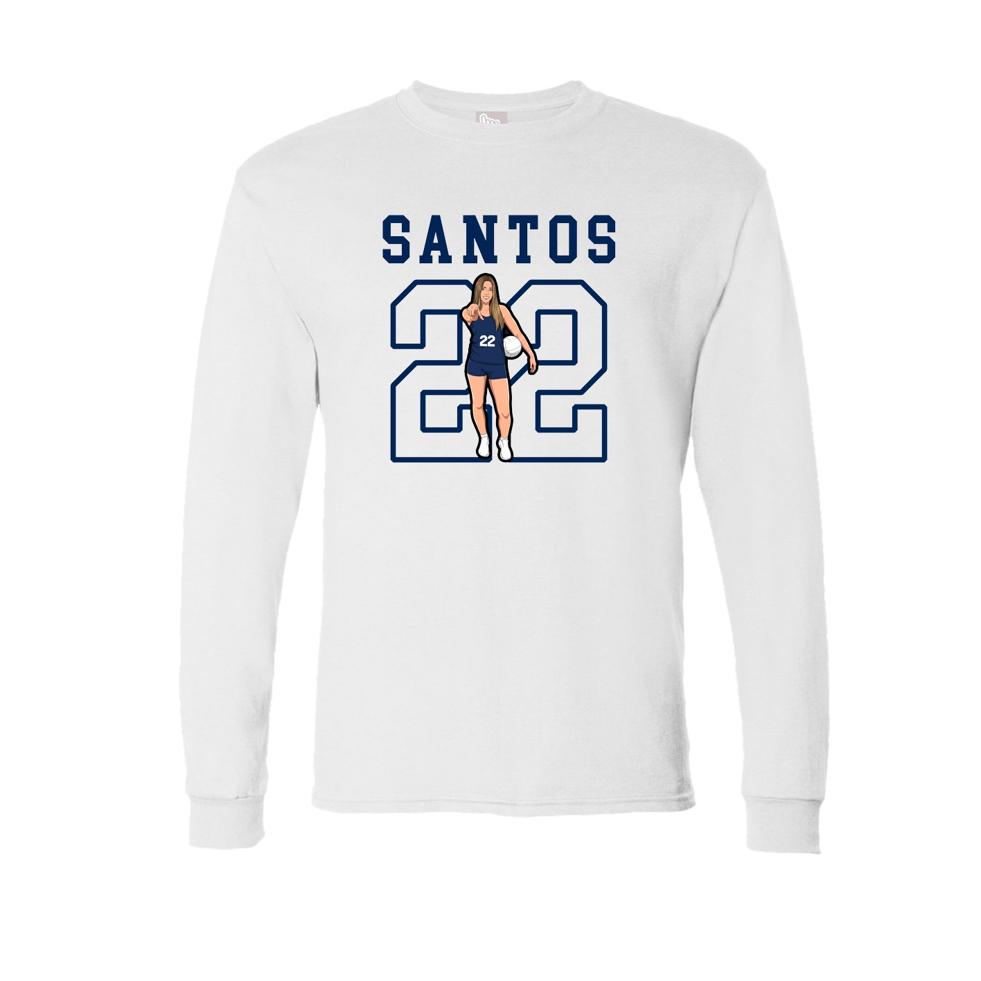 Long Sleeve Tee — Shirsey in White