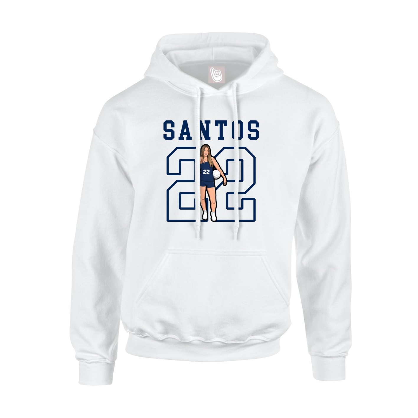 Youth Hoodie — Shirsey in White