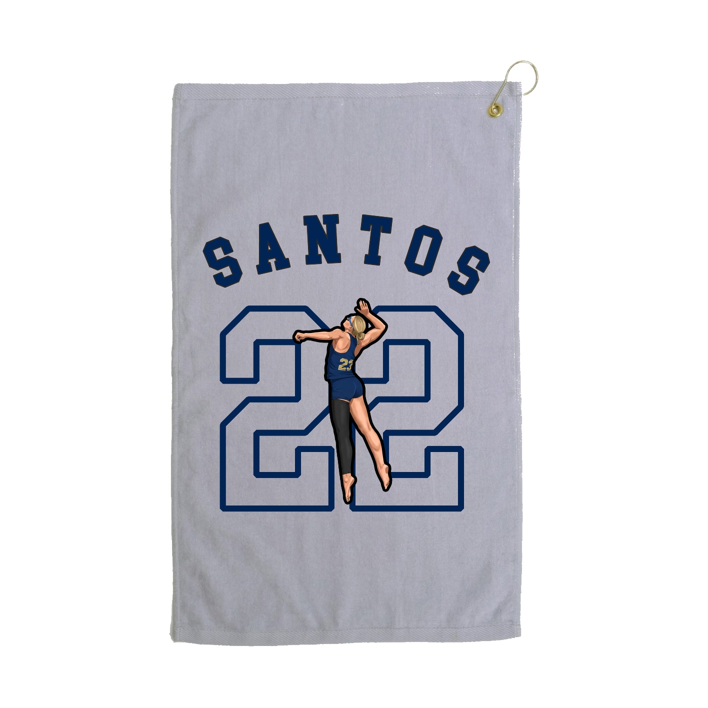 Golf Towel — Shirsey Arch in Grey