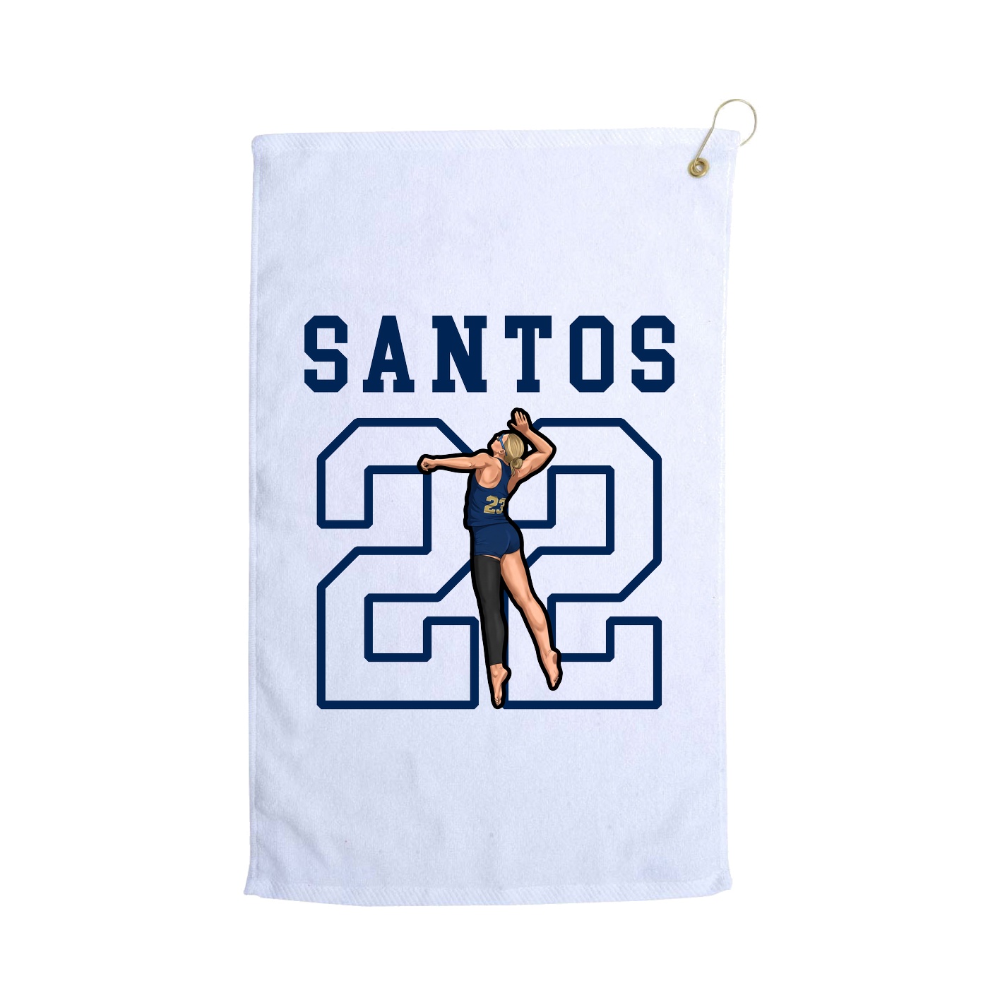 Golf Towel — Shirsey in White