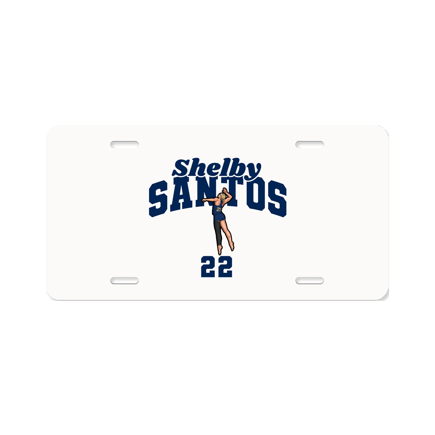 License Plate — Signature Arch in Classic