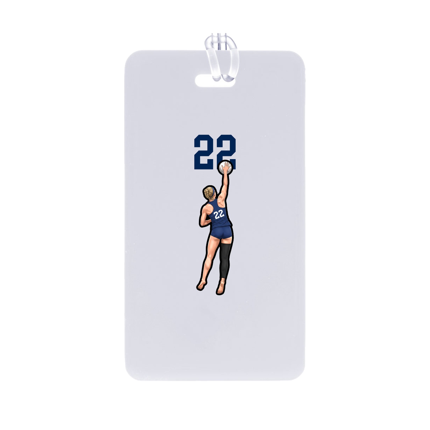 Bag Tag — Number Top in Classic