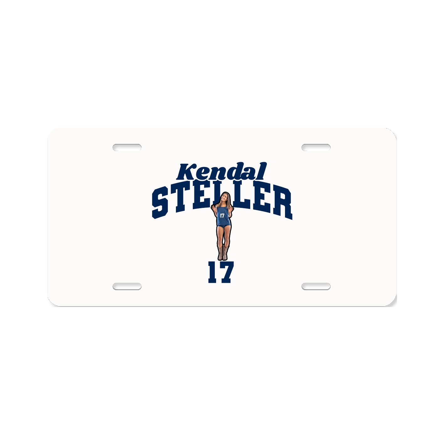 License Plate — Signature Arch in Classic