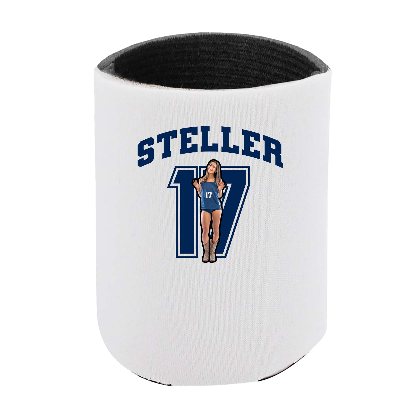 Can Holder — Number in White
