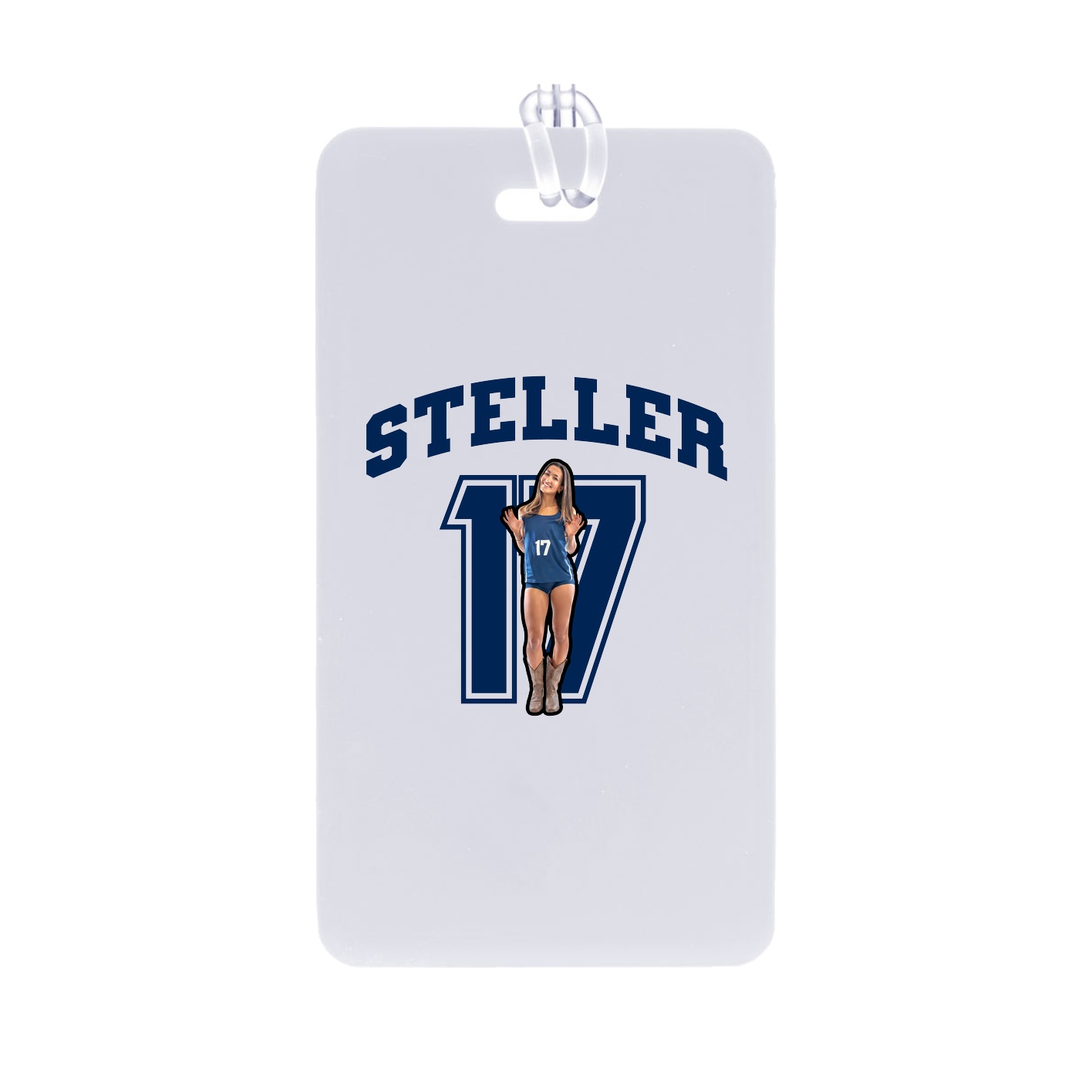 Bag Tag — Number in Classic