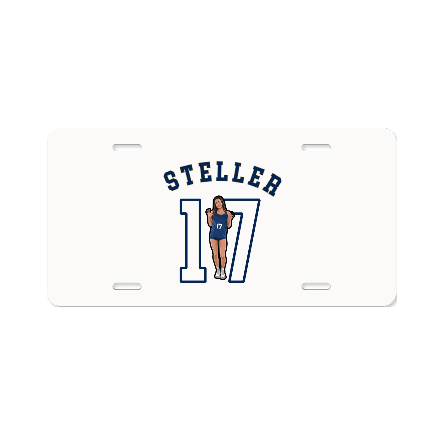 License Plate — Shirsey Arch in Classic