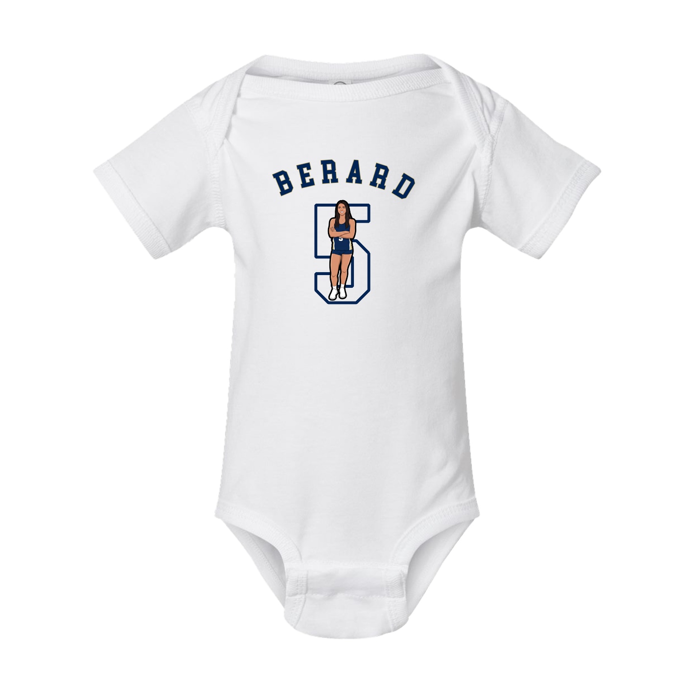 Baby Onesie — Shirsey Arch in White