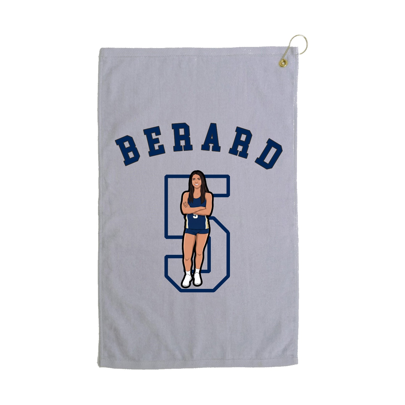 Golf Towel — Shirsey Arch in Grey