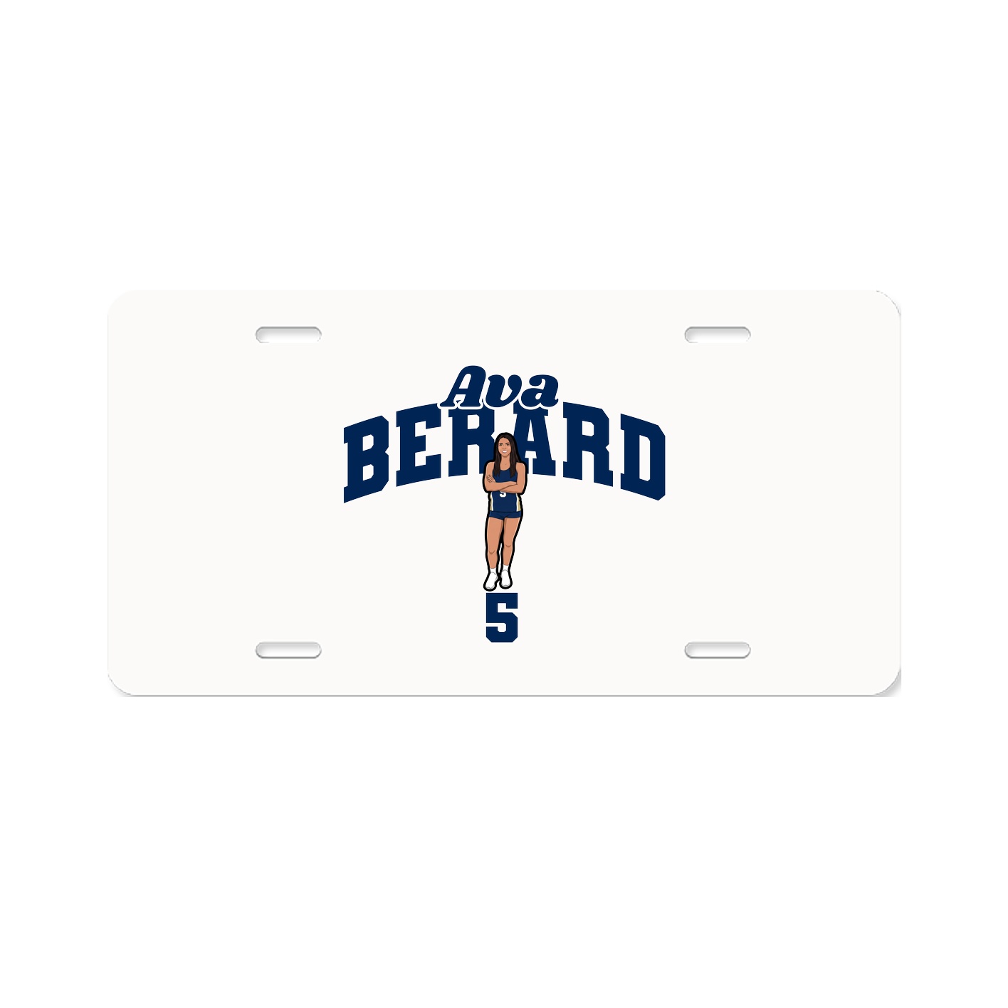 License Plate — Signature Arch in Classic