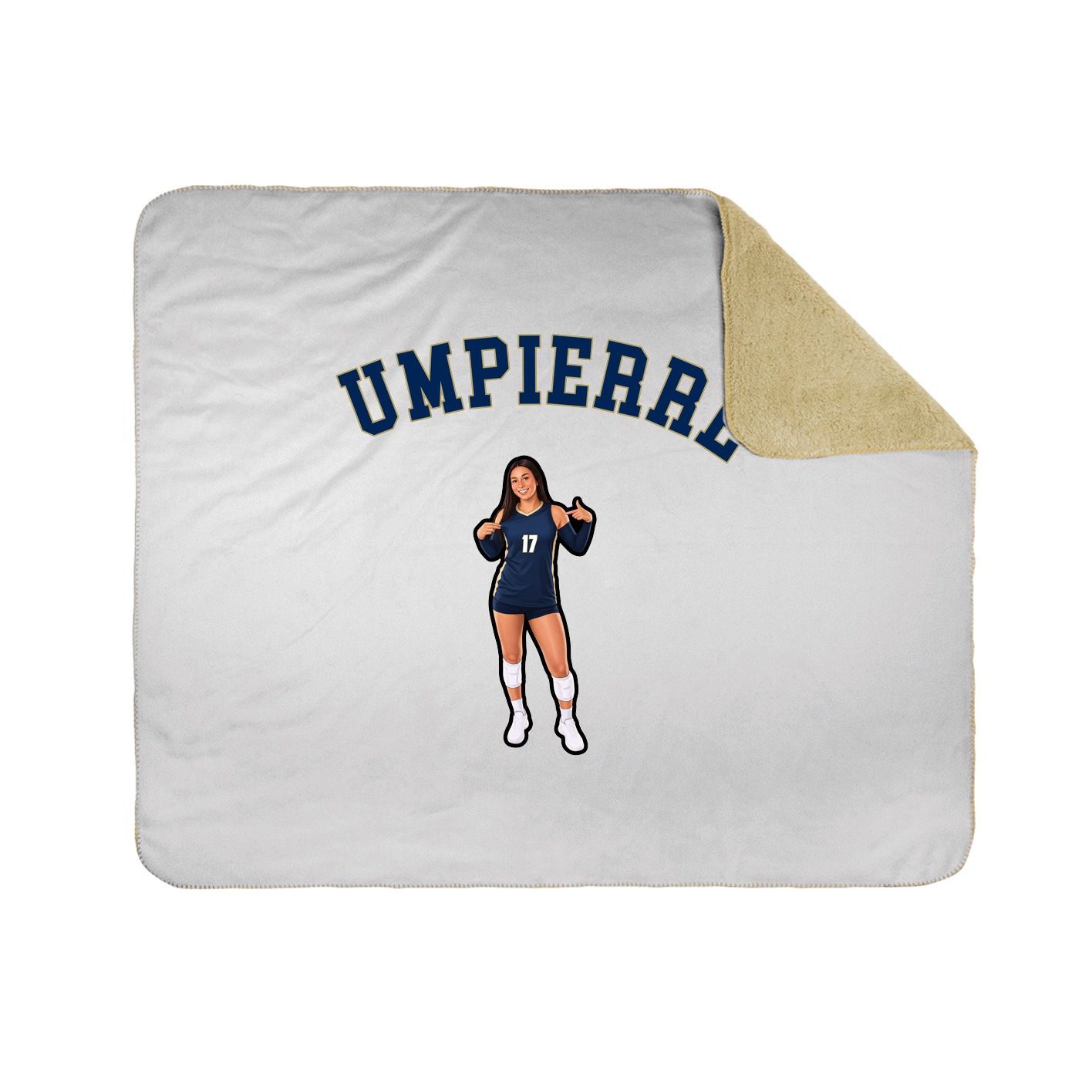 Throw Blanket — Shirsey Arch in White
