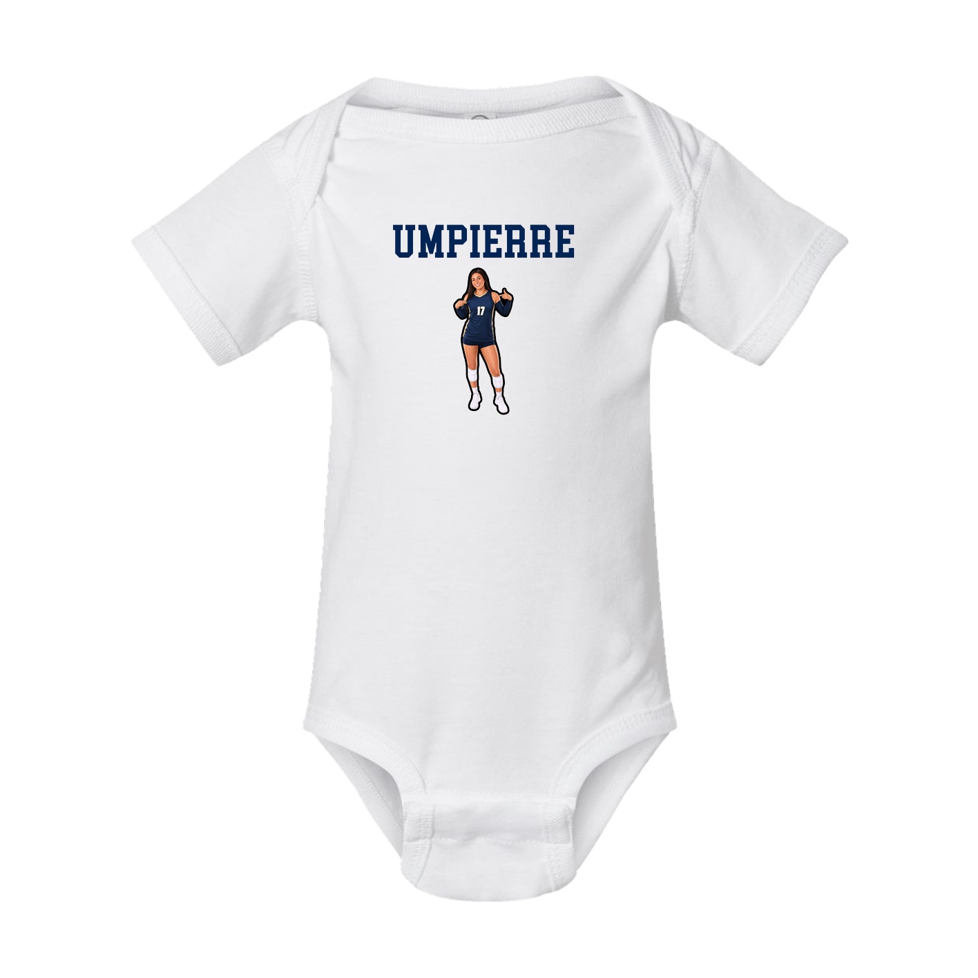 Baby Onesie — Shirsey in White