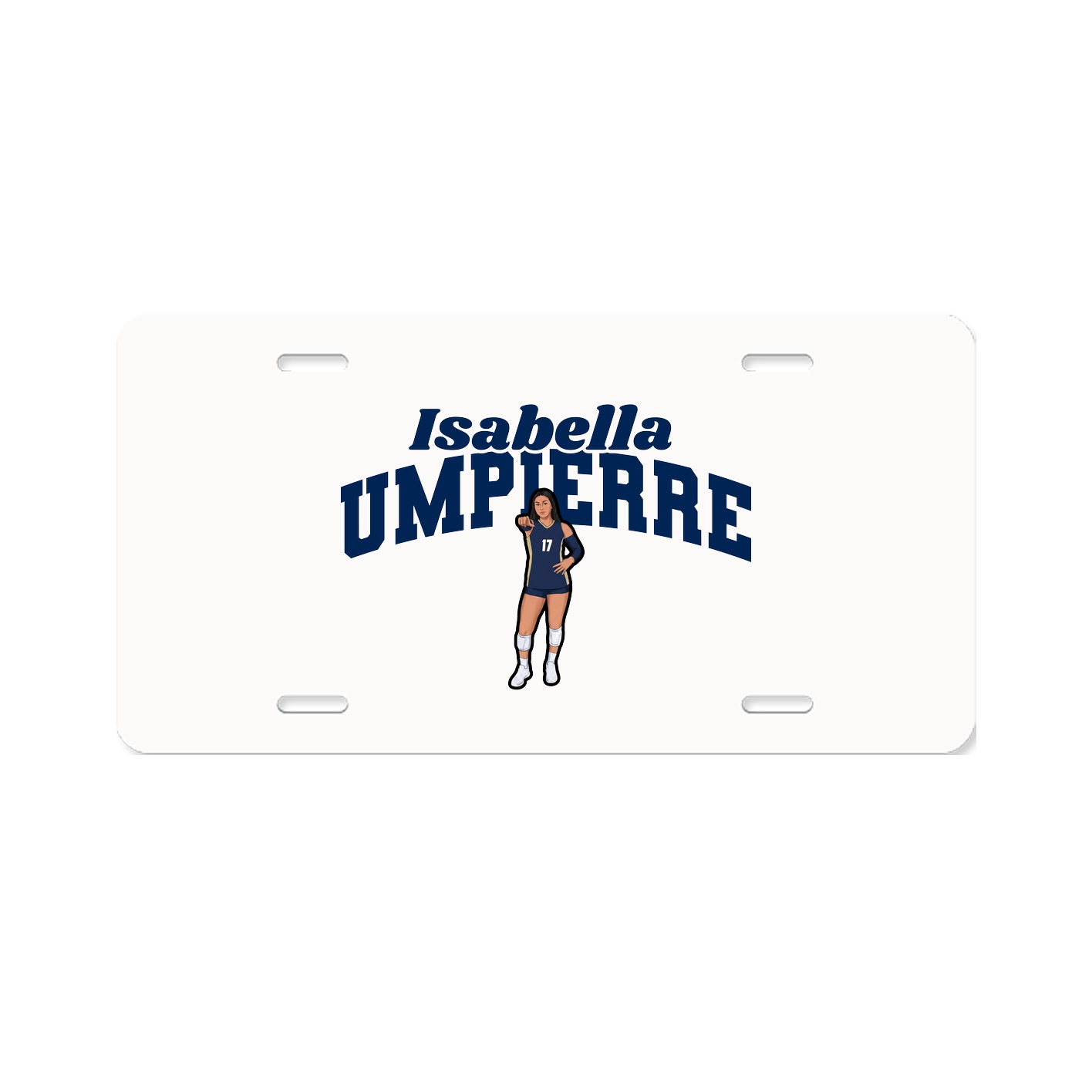 License Plate — Signature Arch in Classic