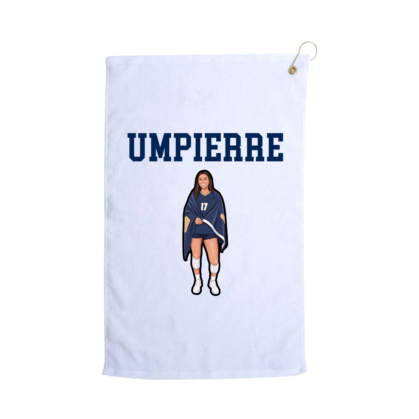 Golf Towel — Shirsey in White