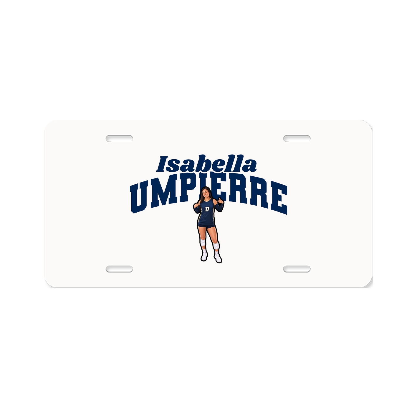 License Plate — Signature Arch in Classic