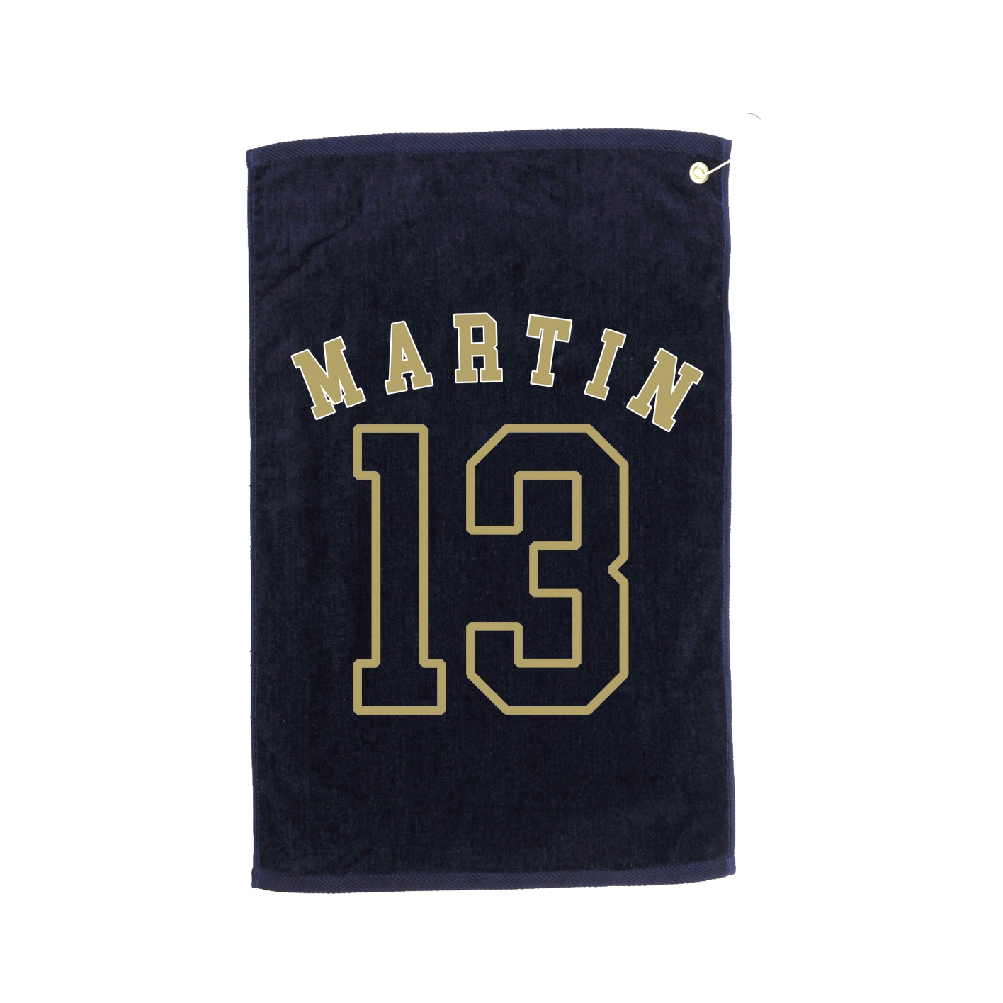 Golf Towel — Shirsey Arch in Navy