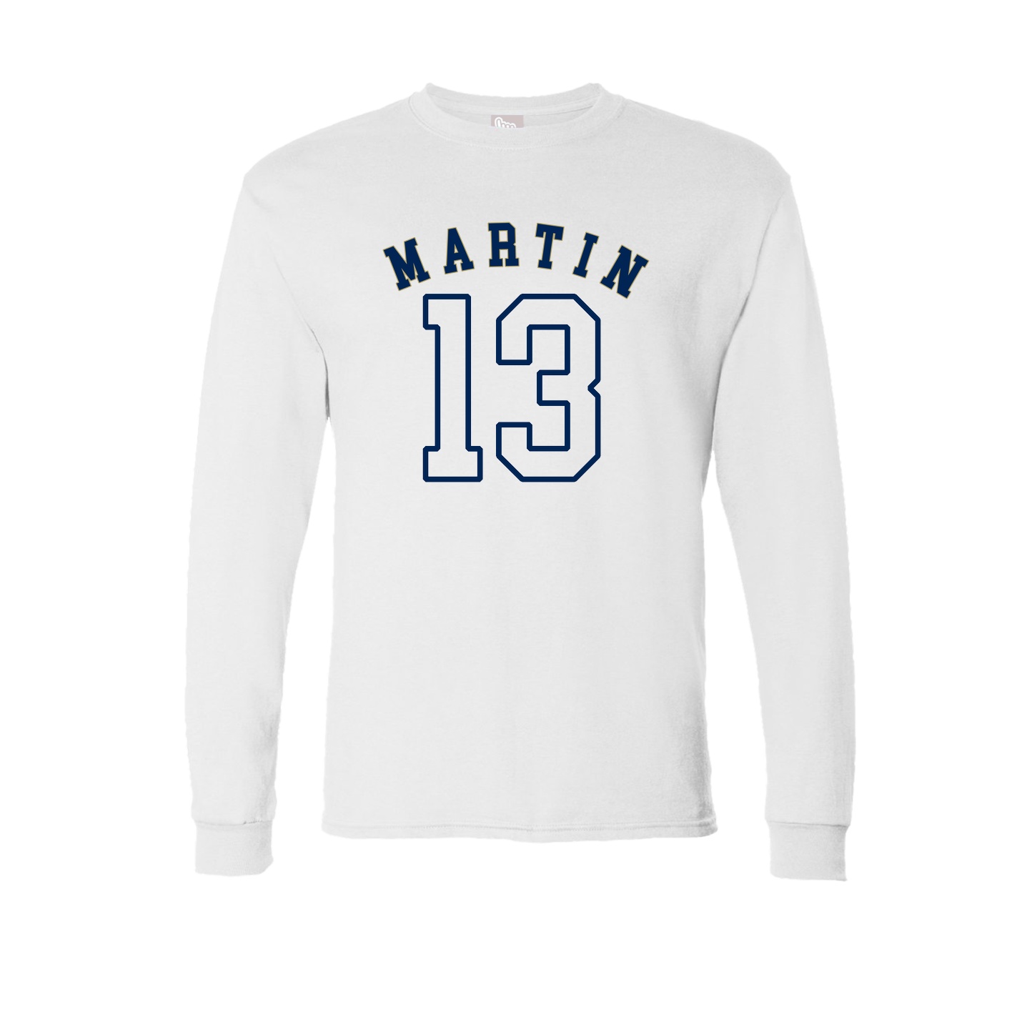 Long Sleeve Tee — Shirsey Arch in White