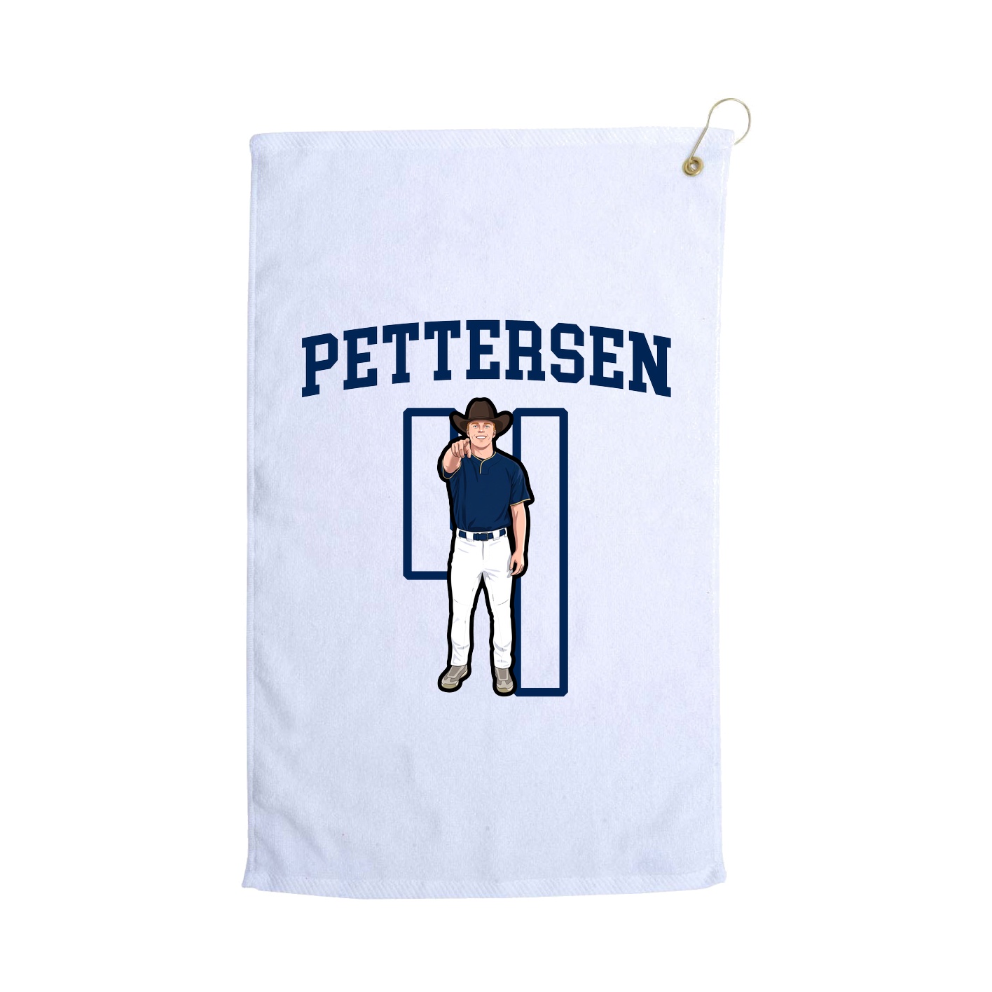 Golf Towel — Shirsey in White