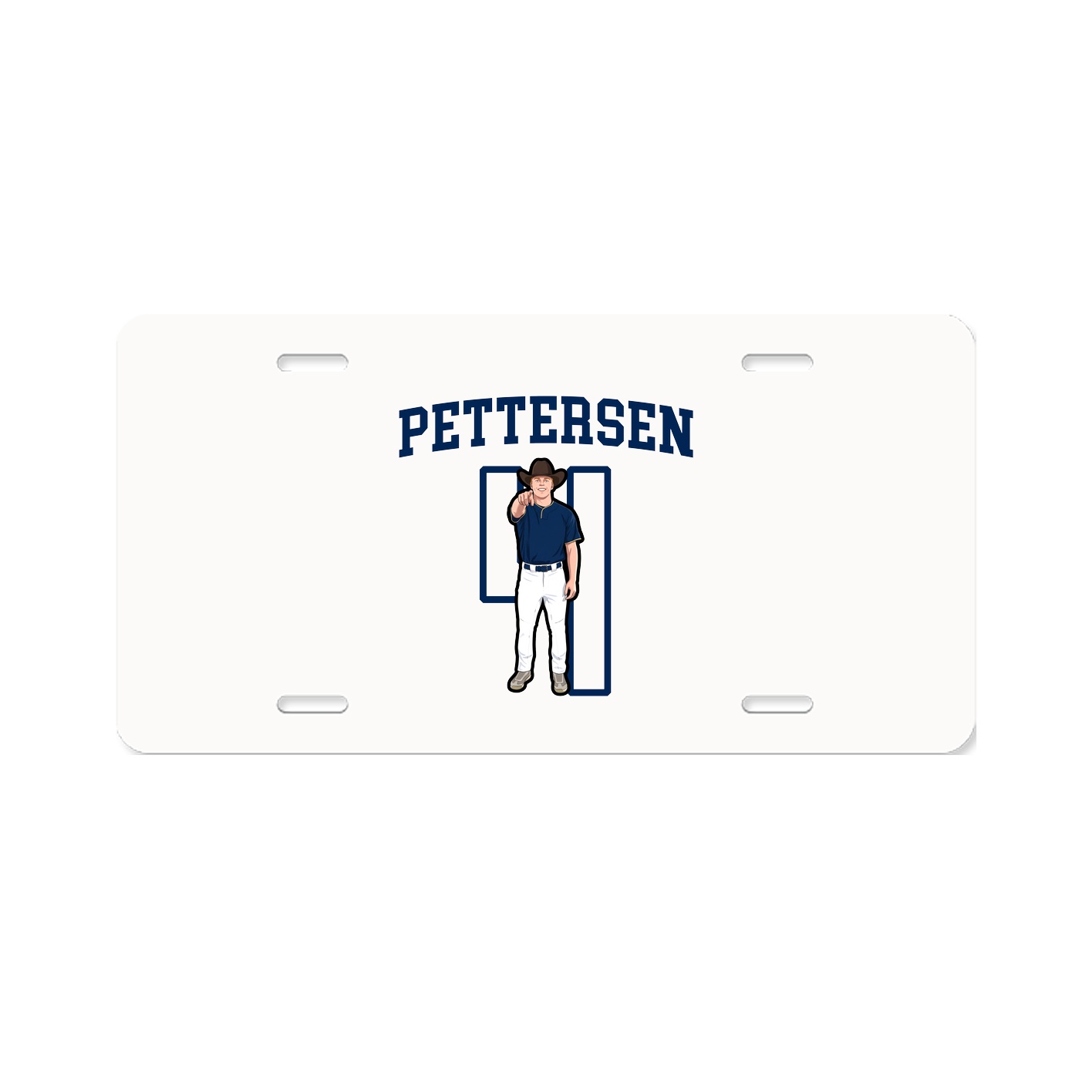License Plate — Shirsey in Classic