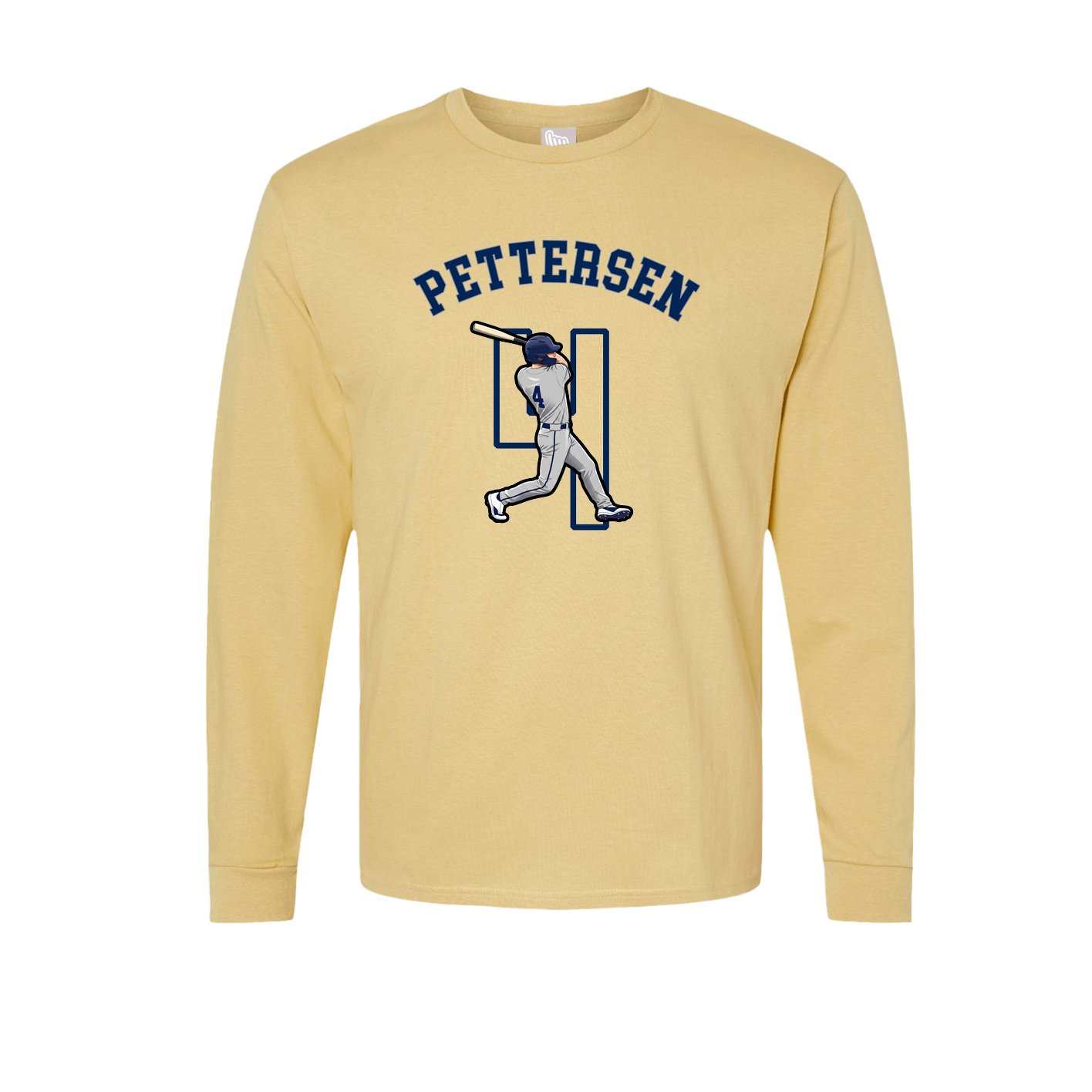 Long Sleeve Tee — Shirsey Arch in Vegas Gold