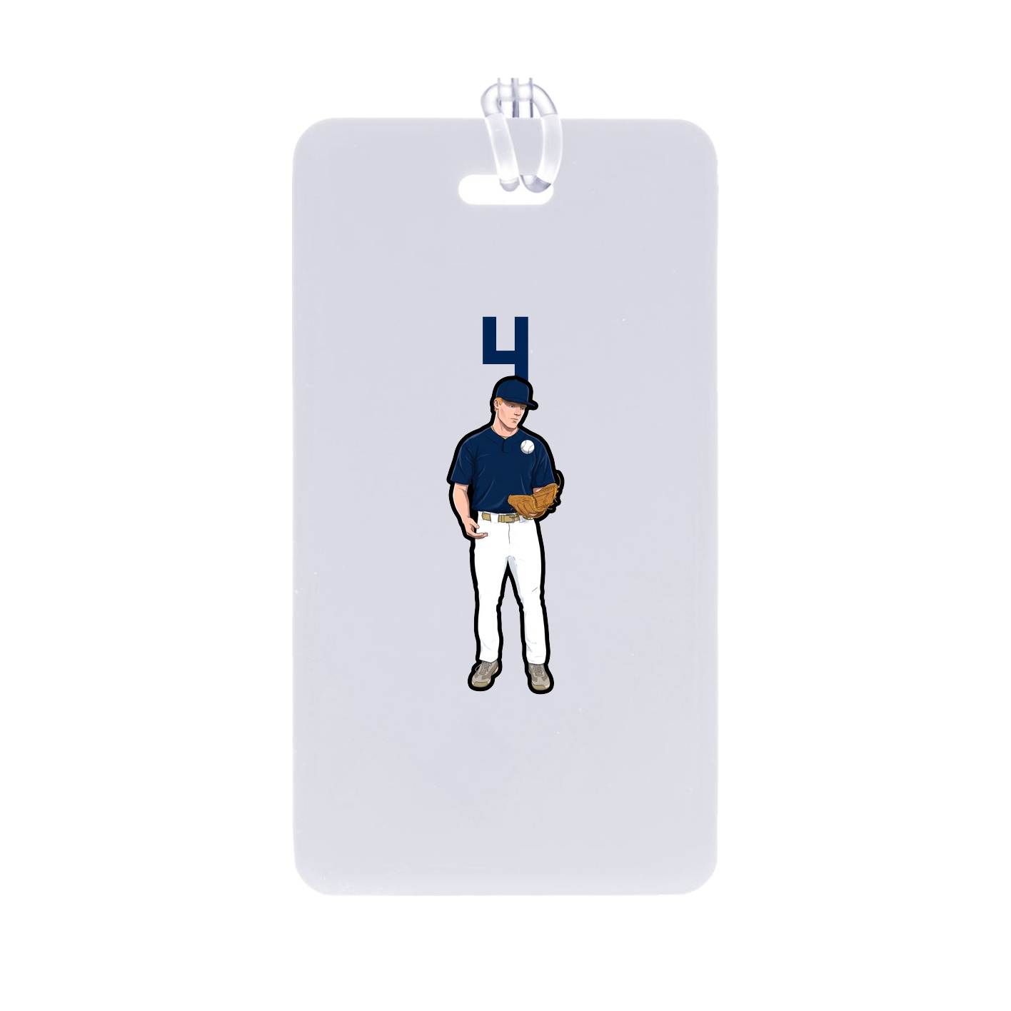 Bag Tag — Number Top in Classic