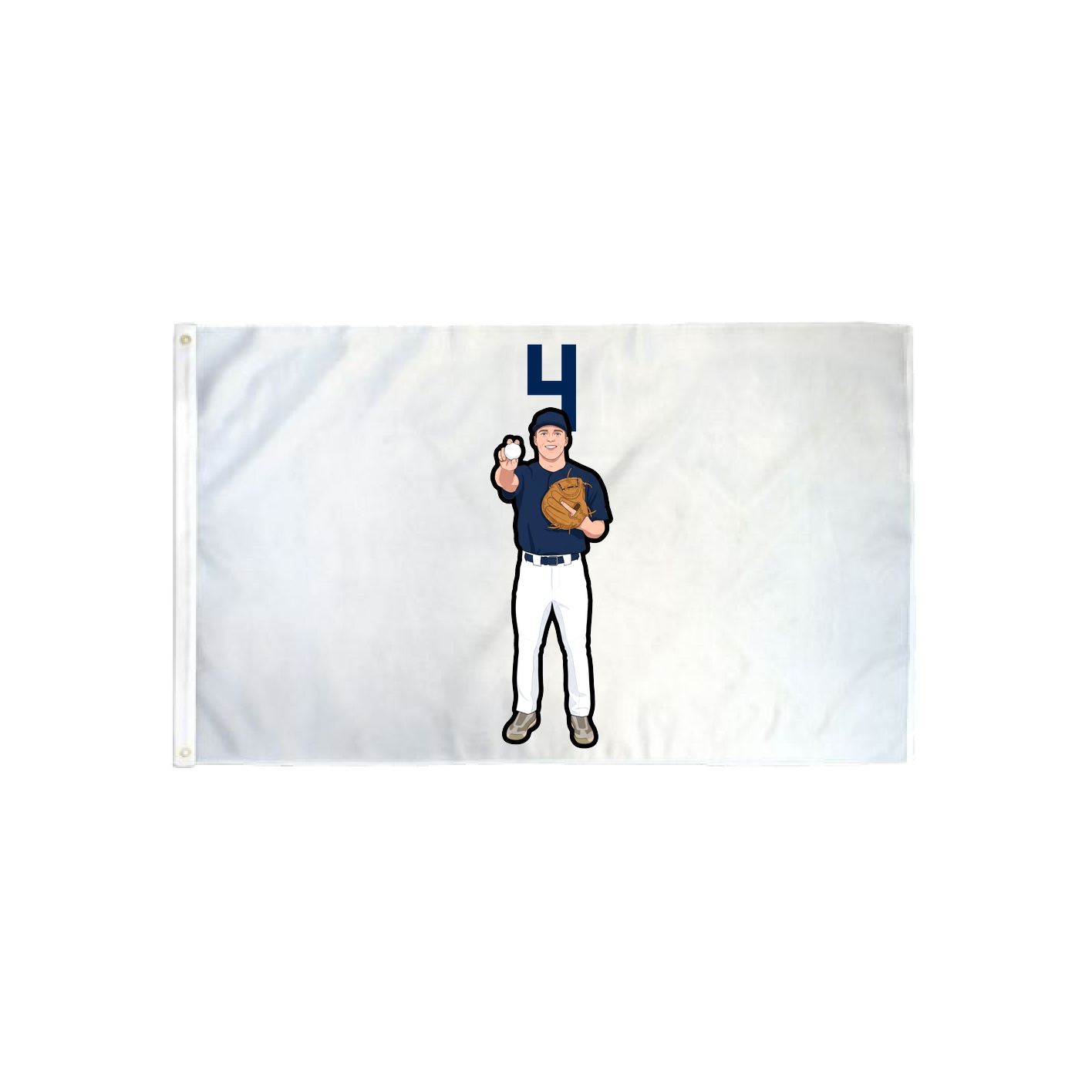 3x5 Flag — Number Top in Classic