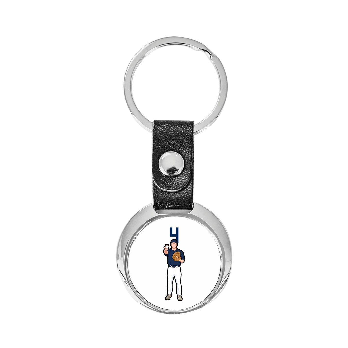 Key Chain — Number Top in Classic
