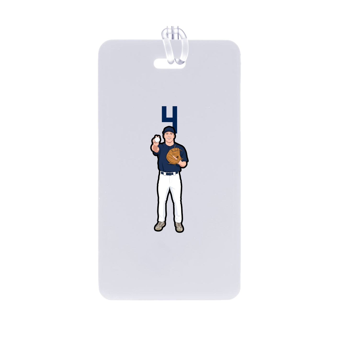 Bag Tag — Number Top in Classic