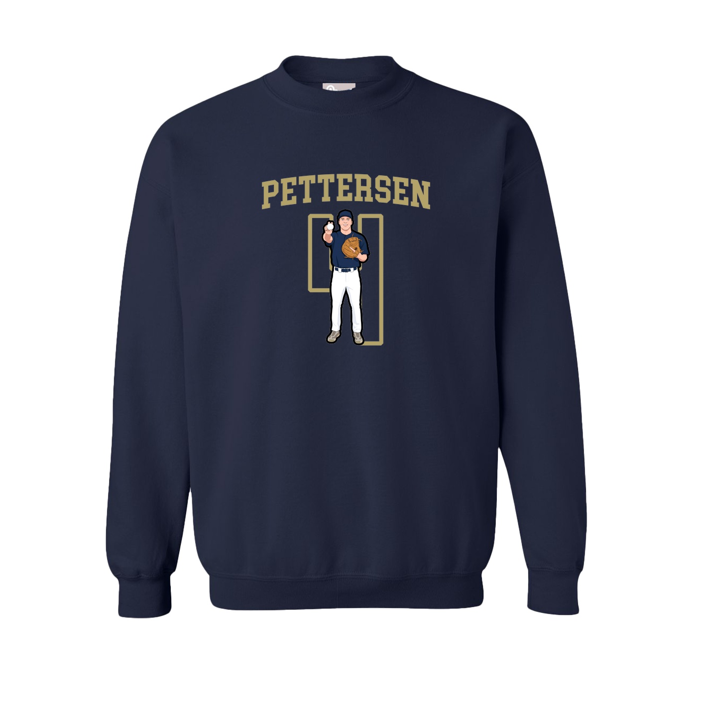 Fleece Crew — Shirsey in Navy
