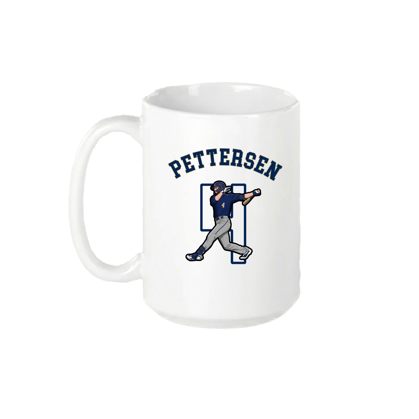 15oz Coffee Mug — Shirsey Arch in White