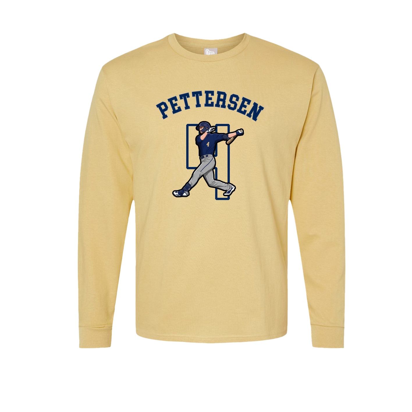 Long Sleeve Tee — Shirsey Arch in Vegas Gold