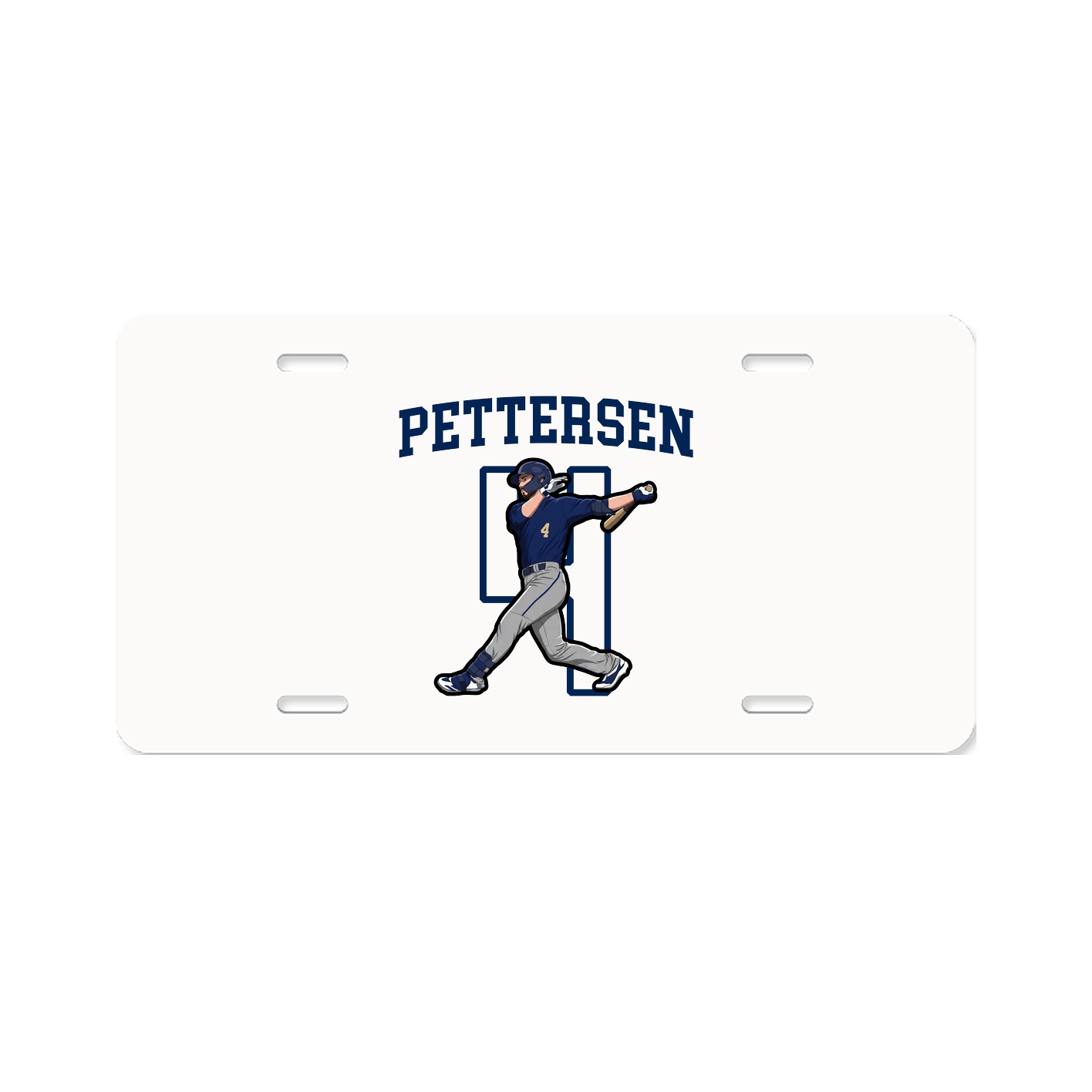 Aluminum License Plate