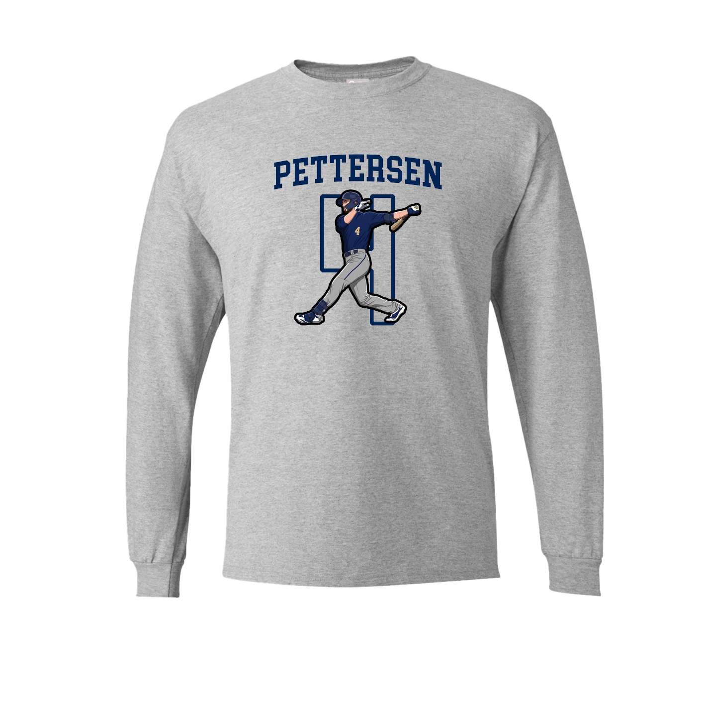 Long Sleeve Tee — Shirsey in Grey