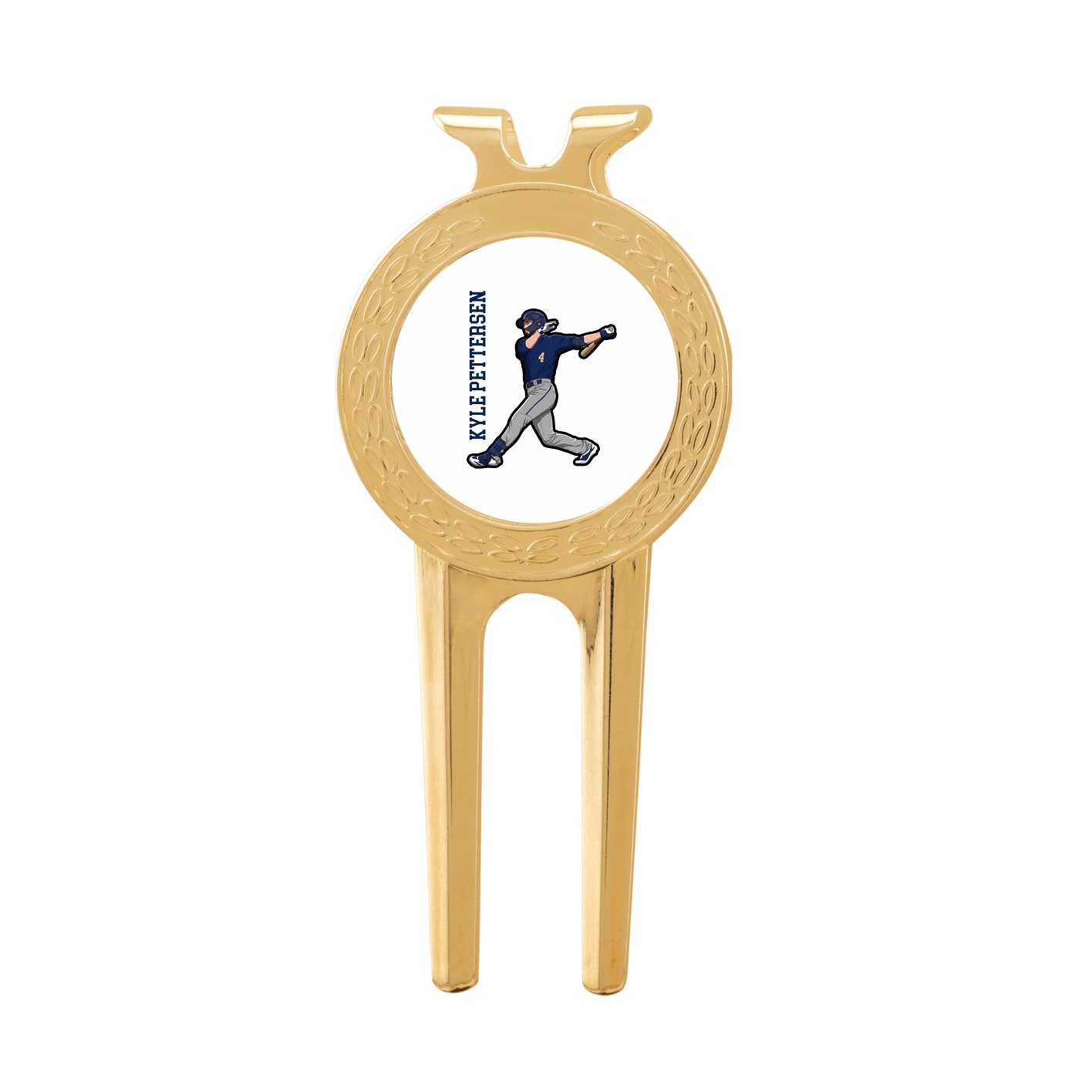 Divot Tool with Ball Marker — Name Vertical in Classic