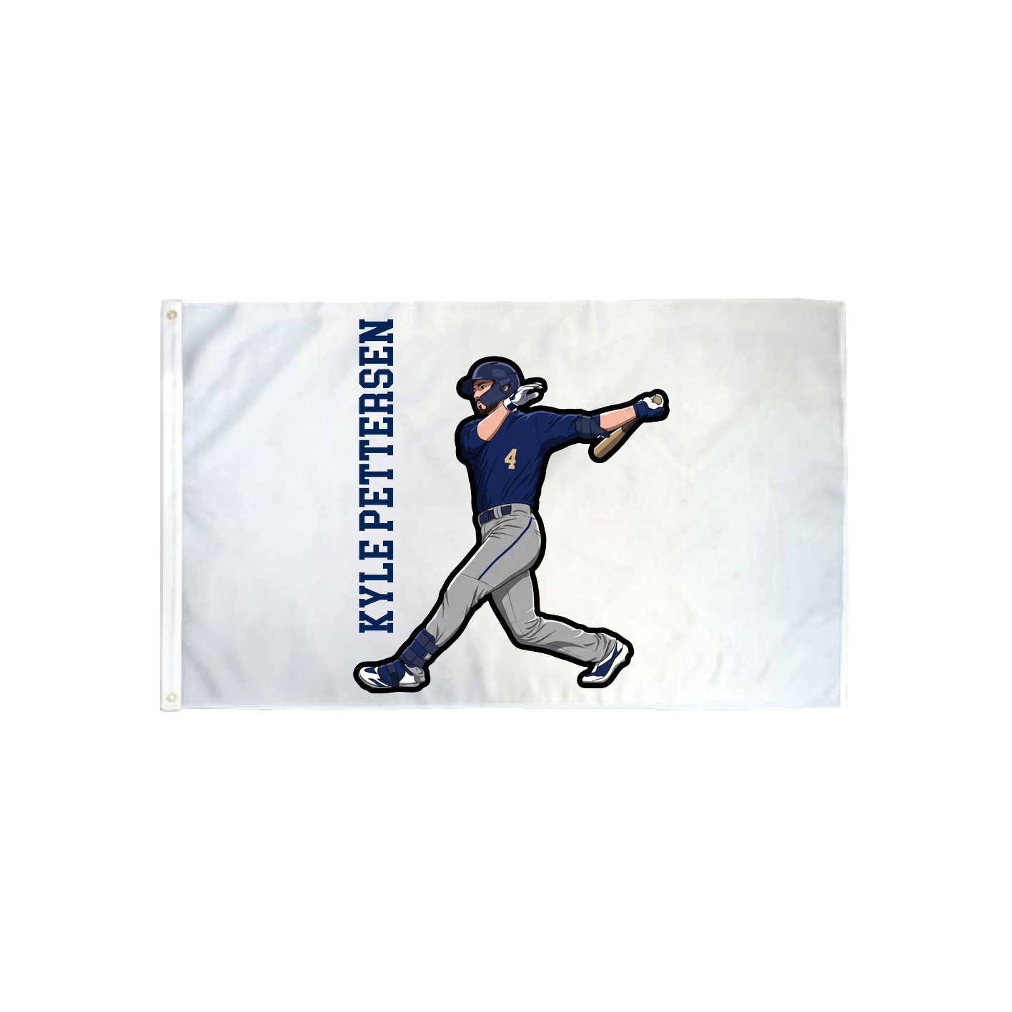 3x5 Flag — Name Vertical in Classic