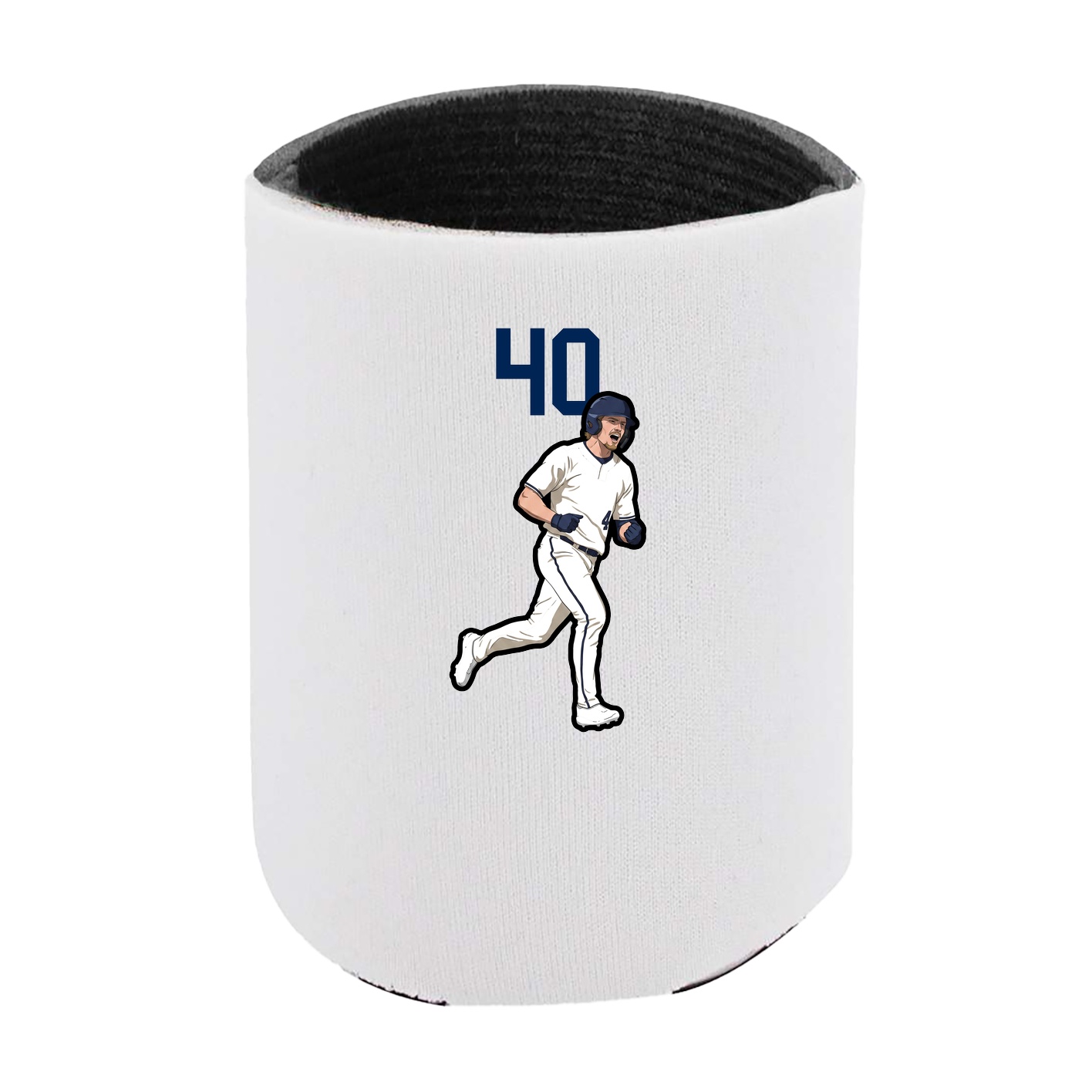 Can Holder — Number Top in White