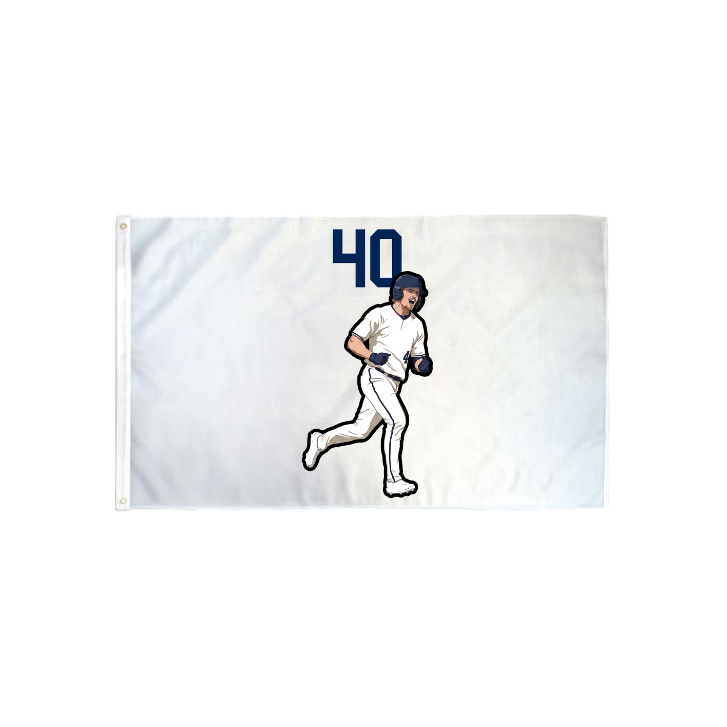 3x5 Flag — Number Top in Classic