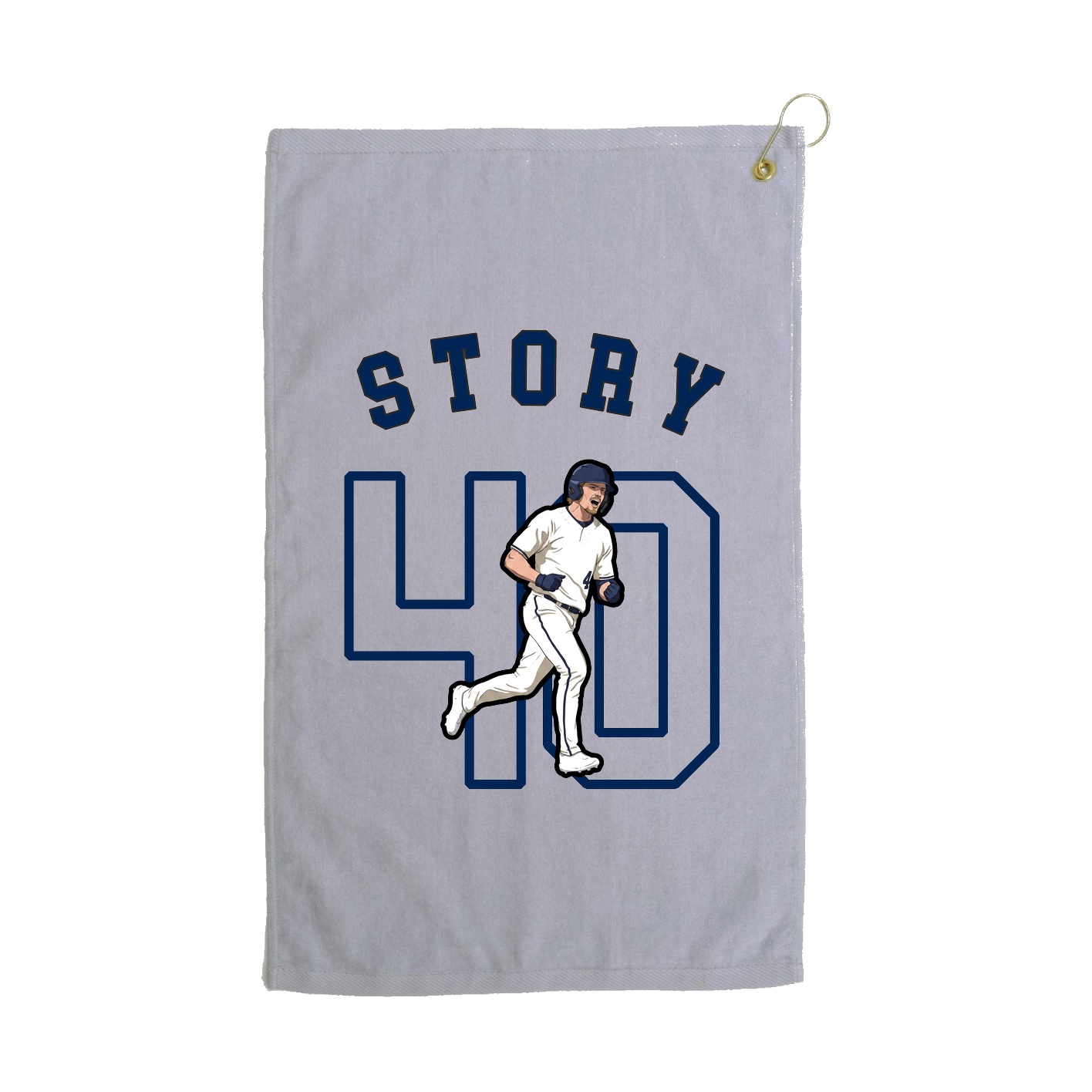 Golf Towel — Shirsey Arch in Grey