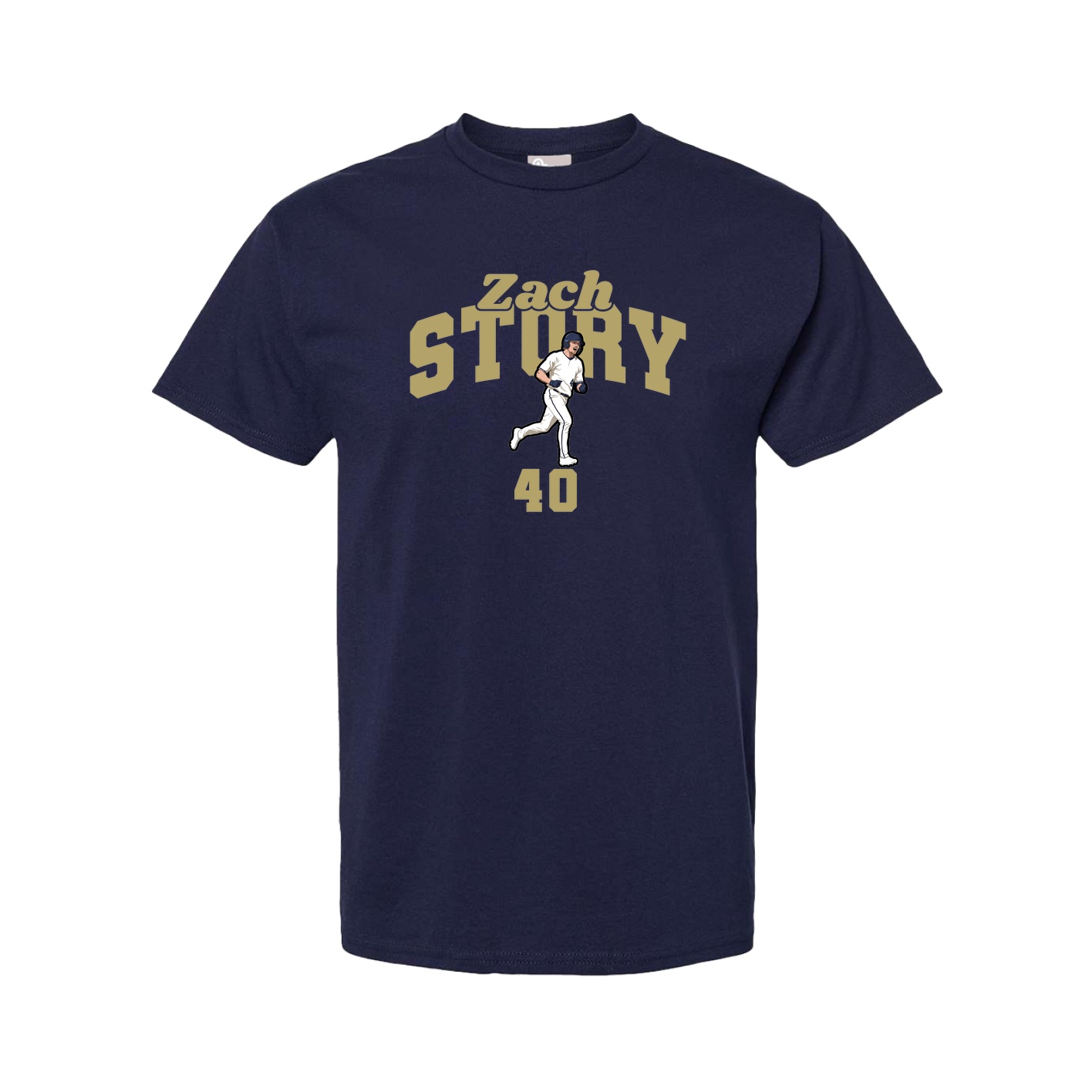 Tee — Signature Arch in Navy