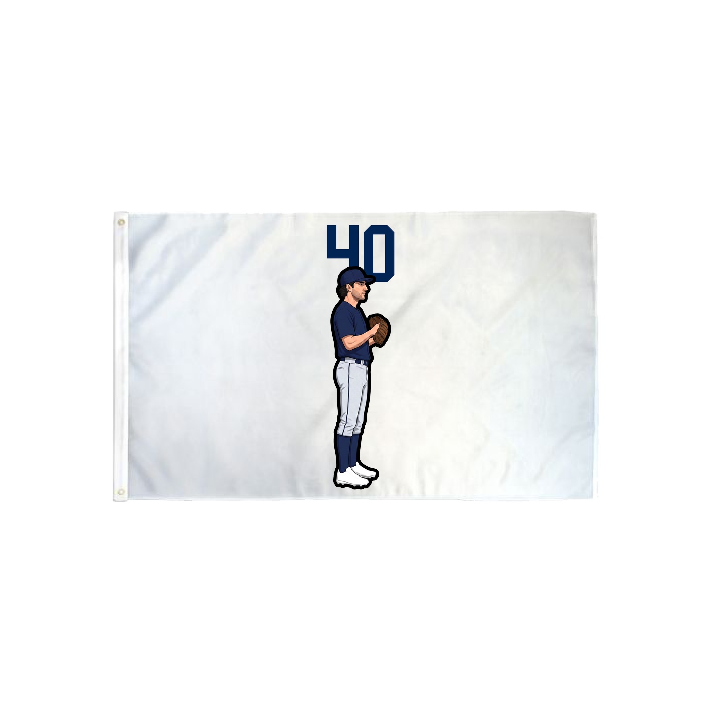 3x5 Flag — Number Top in Classic
