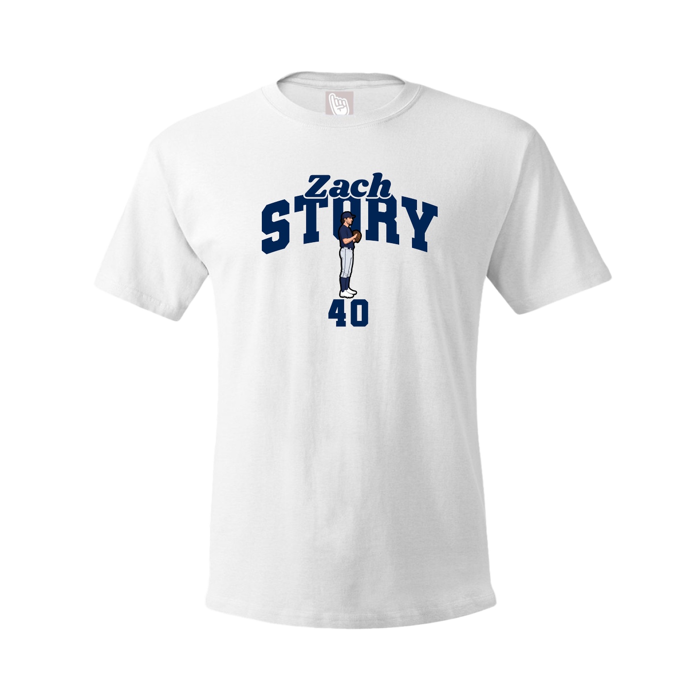 Tee — Signature Arch in White